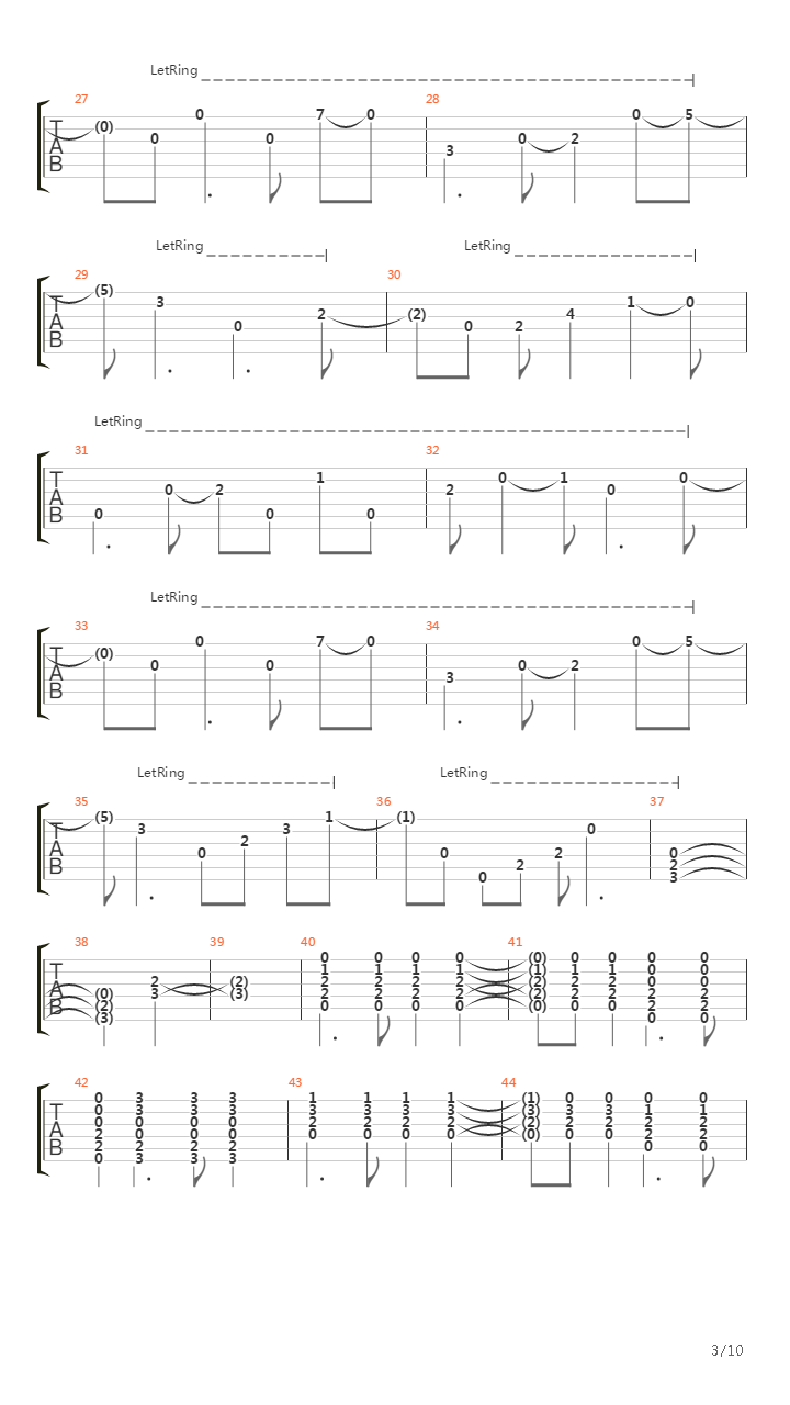 Decima吉他谱