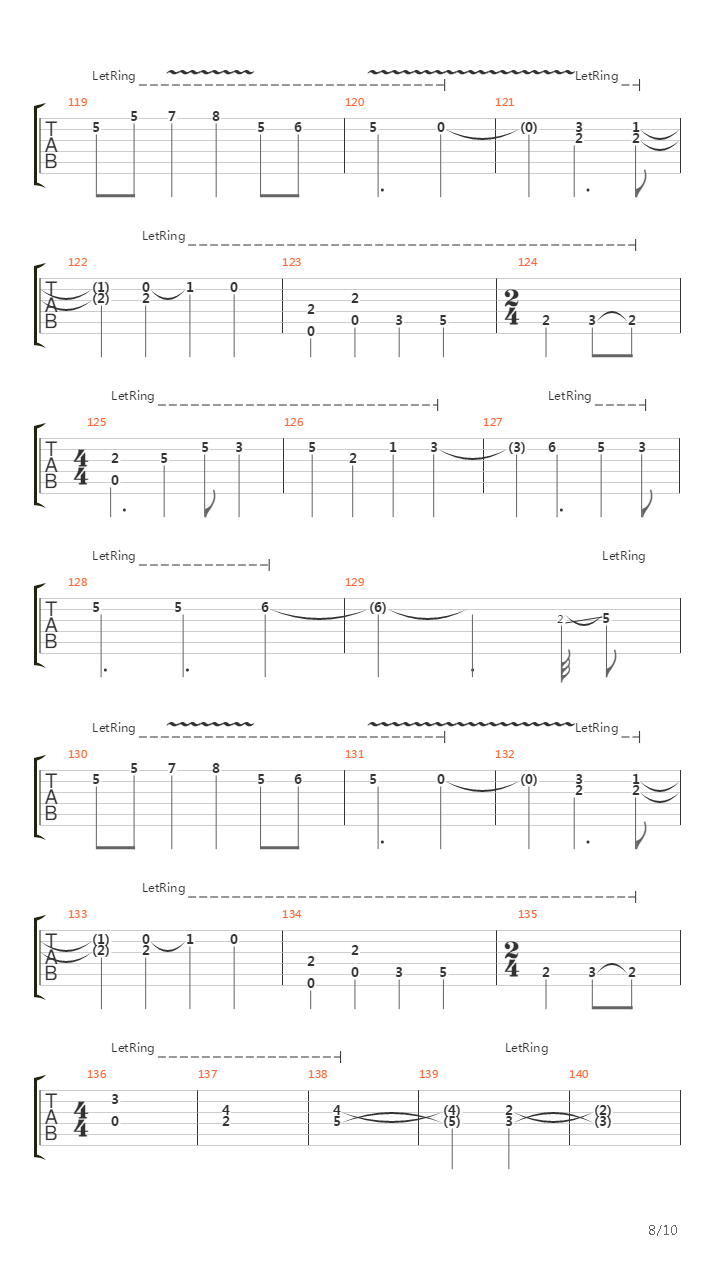 Decima吉他谱