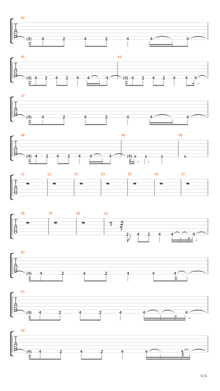 Sector Sweep吉他谱