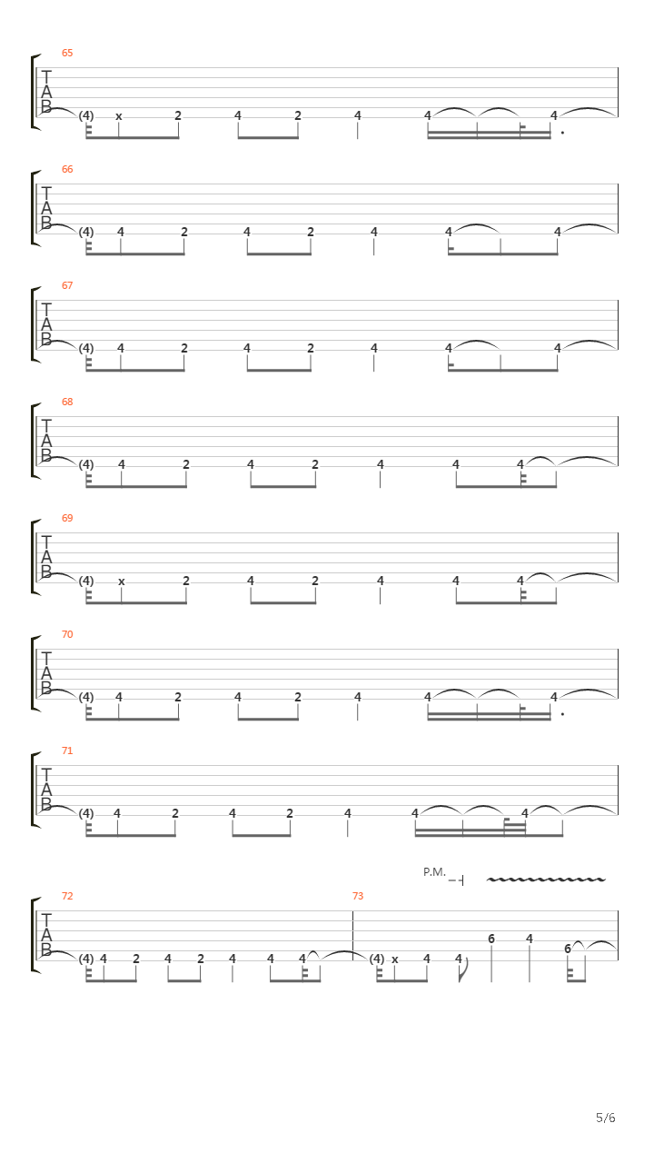 Sector Sweep吉他谱