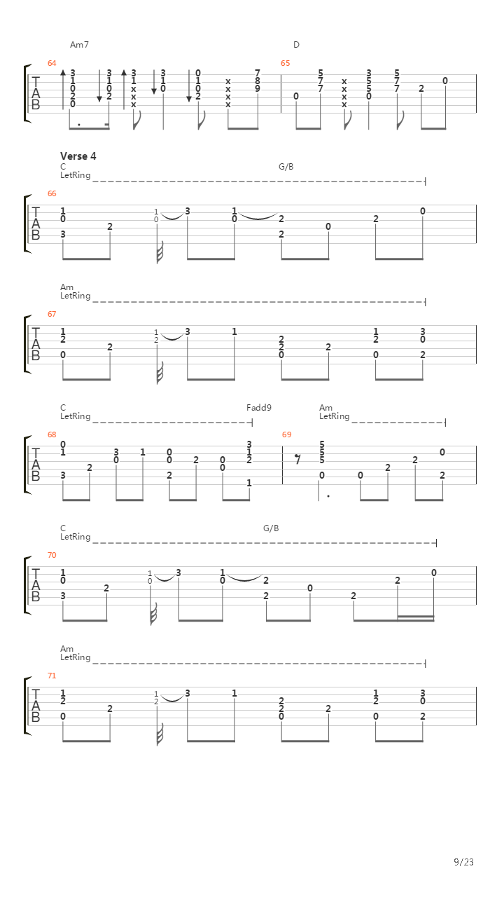 Stairway To Heaven吉他谱