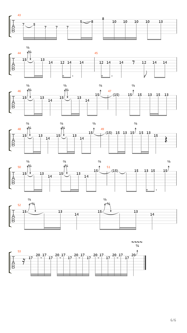 Stairway To Heaven吉他谱