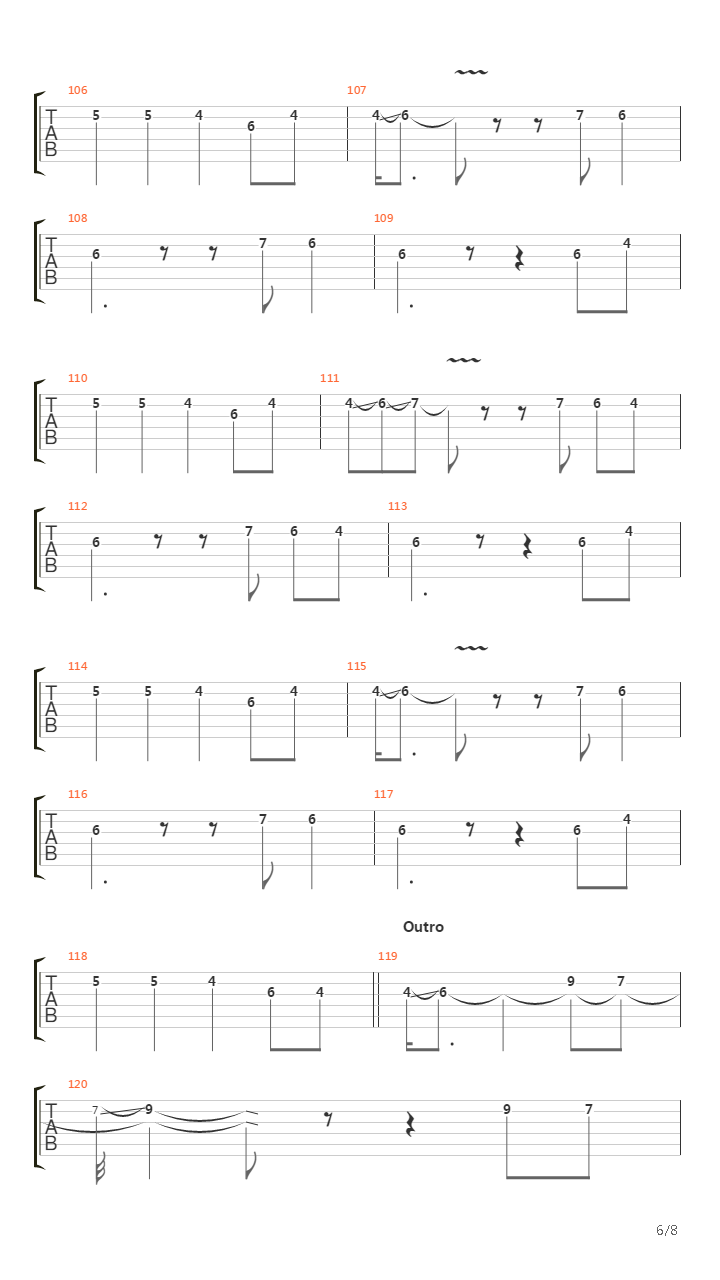 Flash吉他谱