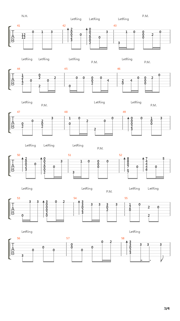 Metronome(米津玄师)【武士桑版】吉他谱