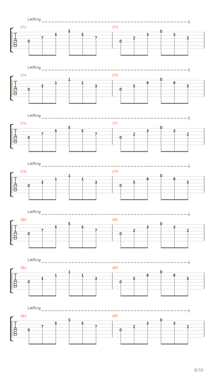 A Grave For Each One Of Us吉他谱