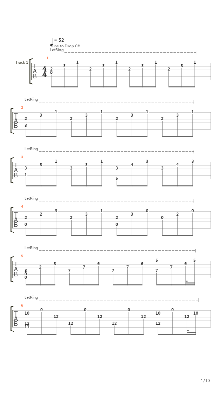 Moonlight Sonata - 1St Movement Op 27 No 2吉他谱