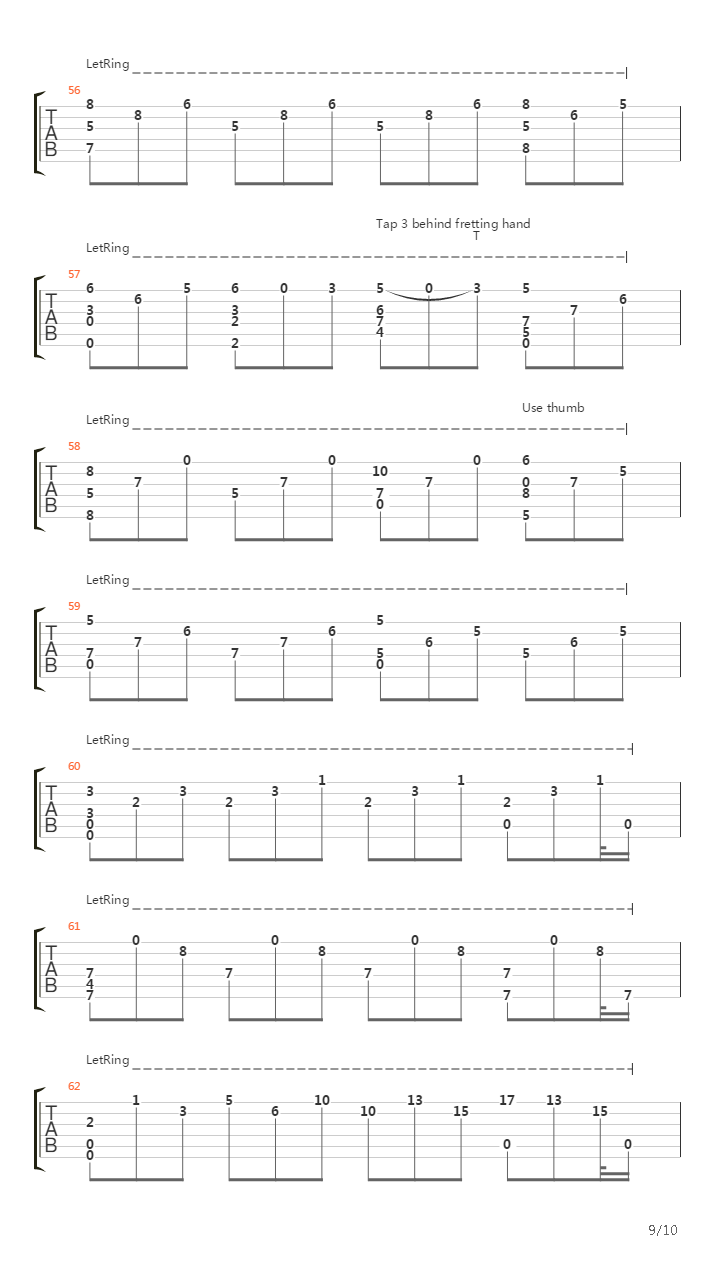 Moonlight Sonata - 1St Movement Op 27 No 2吉他谱