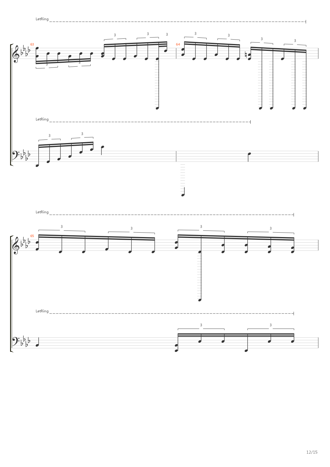 Sonata Pathetique - 2Nd Movement吉他谱