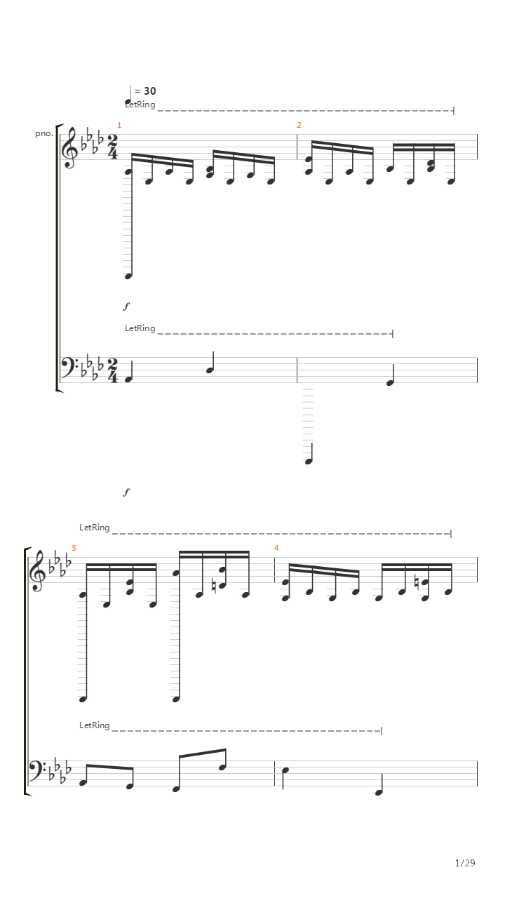 Sonata Pathetique - 2Nd Movement吉他谱