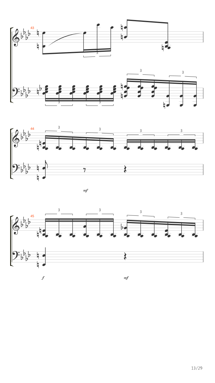 Sonata Pathetique - 2Nd Movement吉他谱