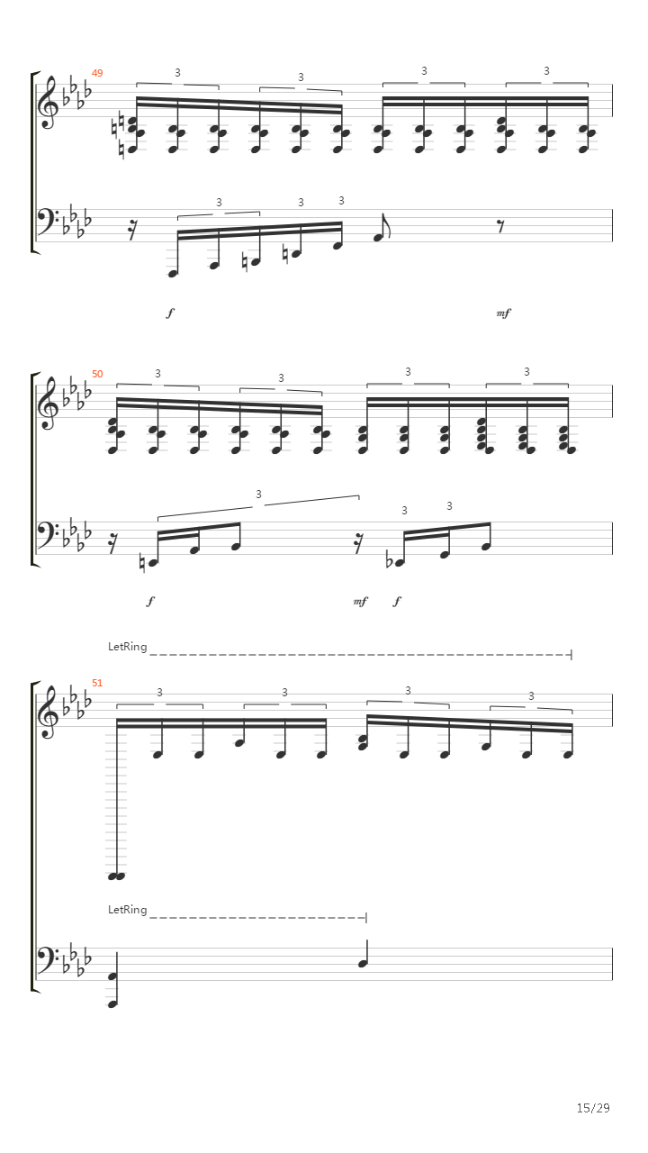 Sonata Pathetique - 2Nd Movement吉他谱