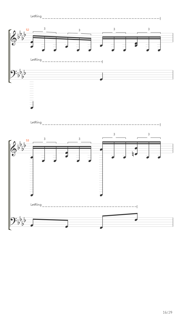 Sonata Pathetique - 2Nd Movement吉他谱