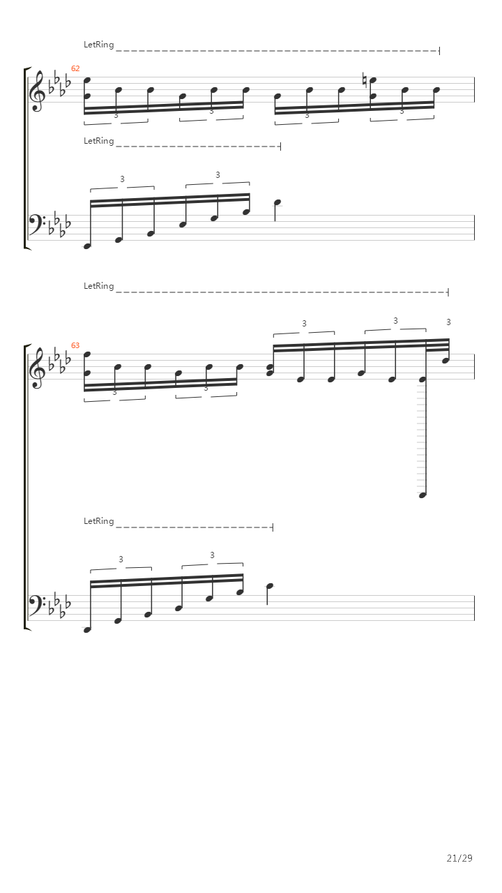 Sonata Pathetique - 2Nd Movement吉他谱