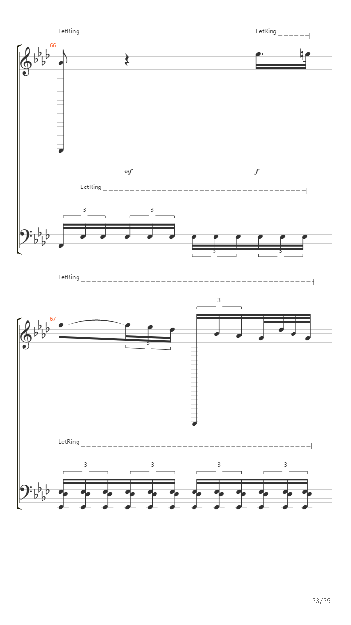 Sonata Pathetique - 2Nd Movement吉他谱