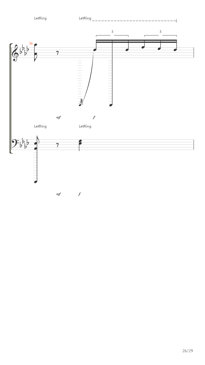 Sonata Pathetique - 2Nd Movement吉他谱