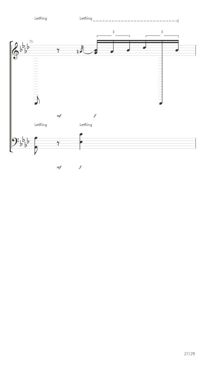 Sonata Pathetique - 2Nd Movement吉他谱