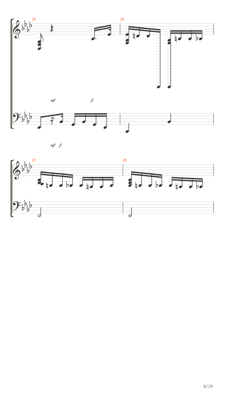 Sonata Pathetique - 2Nd Movement吉他谱