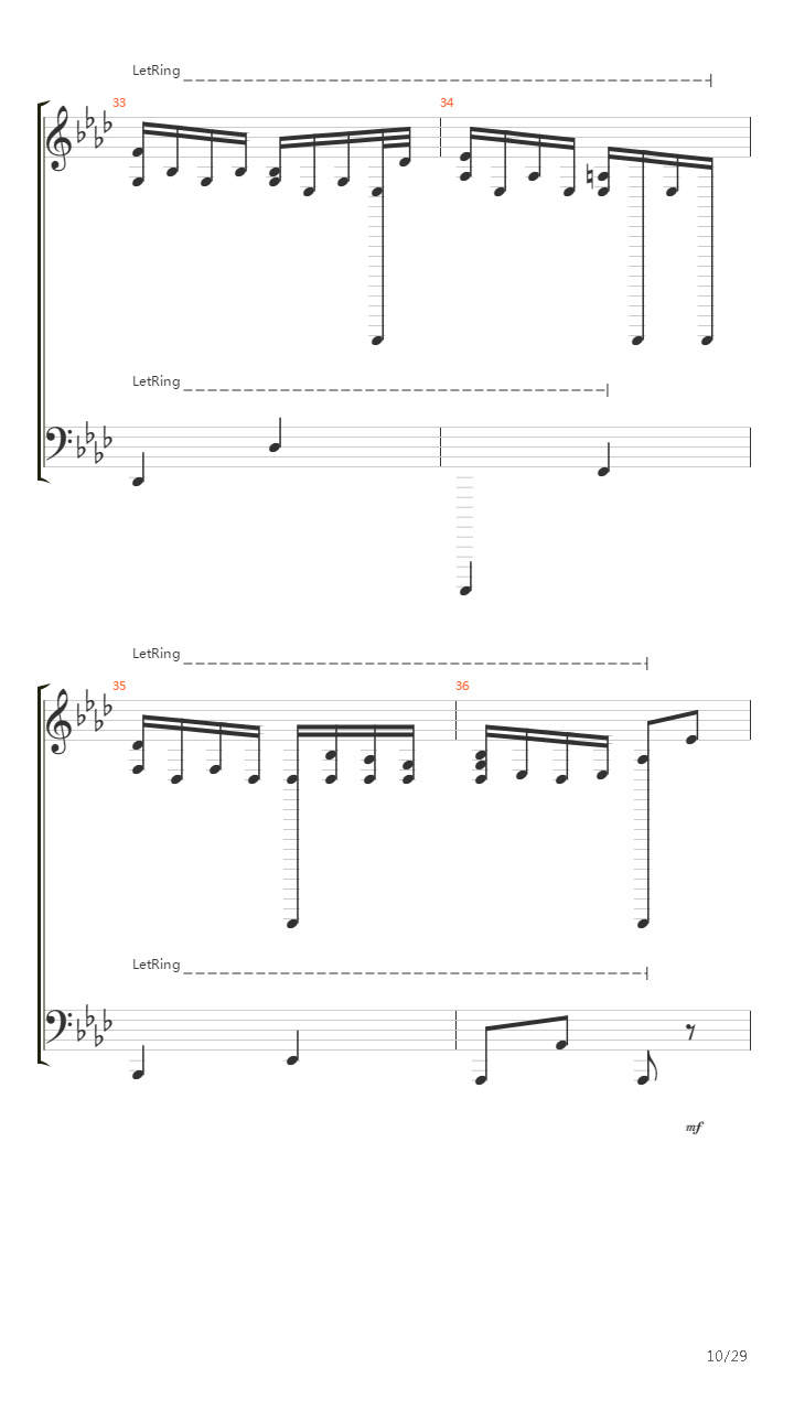 Sonata Pathetique - 2Nd Movement吉他谱