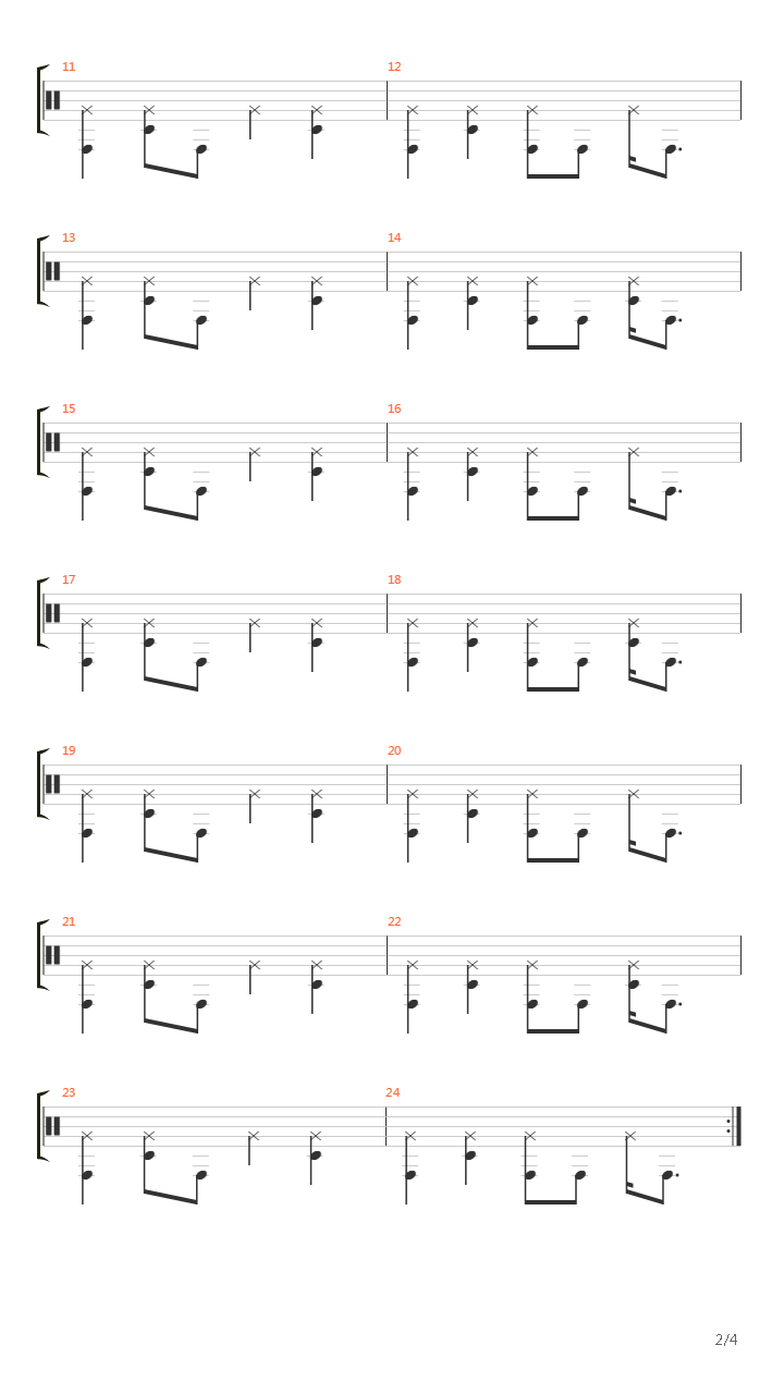 On The Level吉他谱