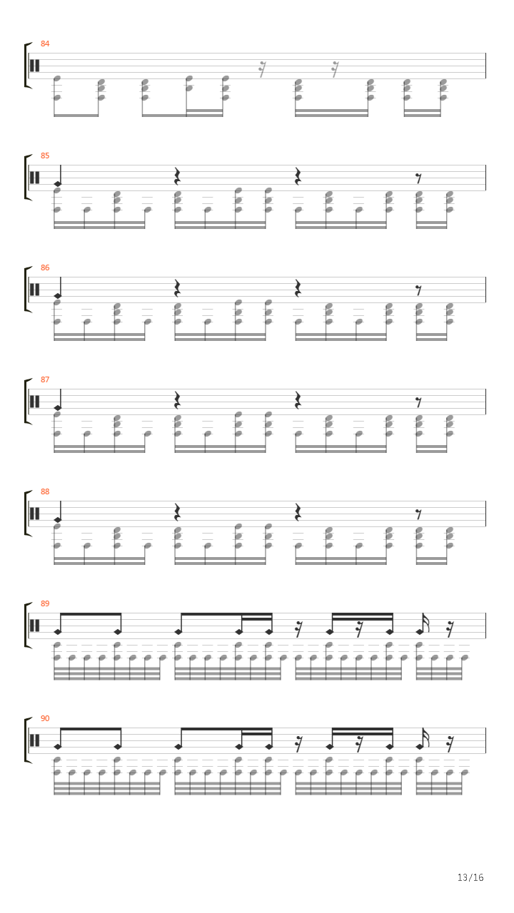 Old吉他谱