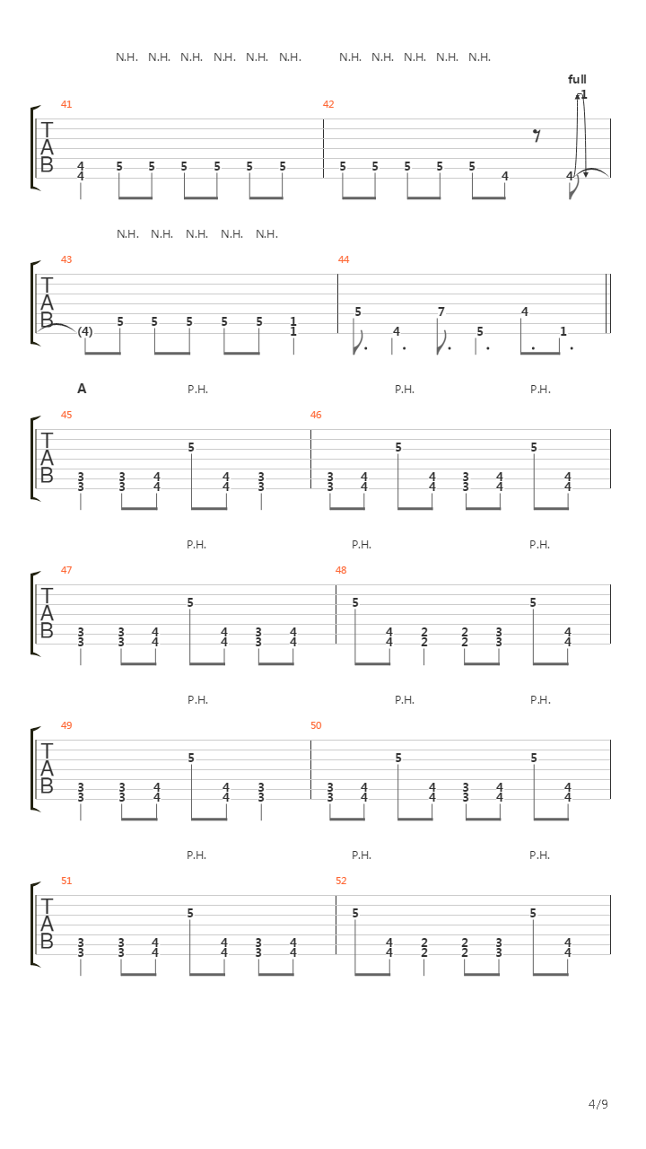 Midnight Run吉他谱