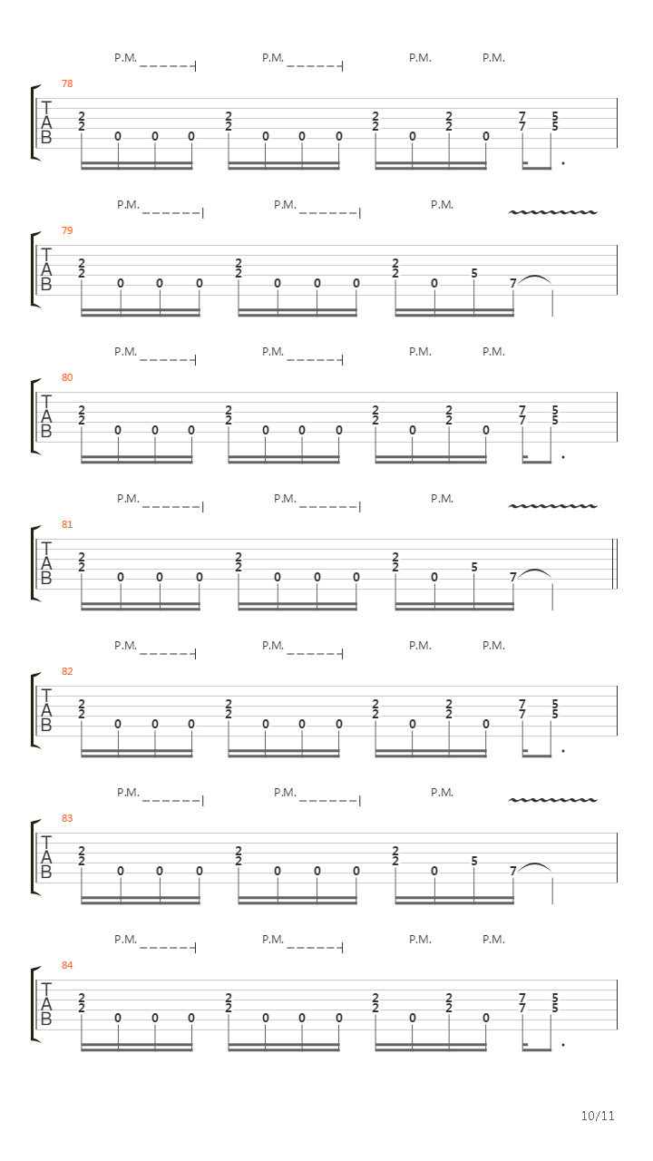 Stage Free吉他谱