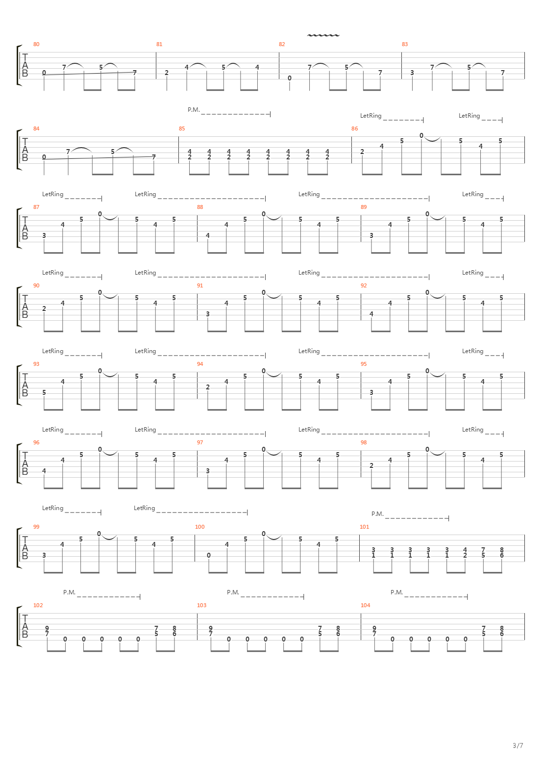 13吉他谱