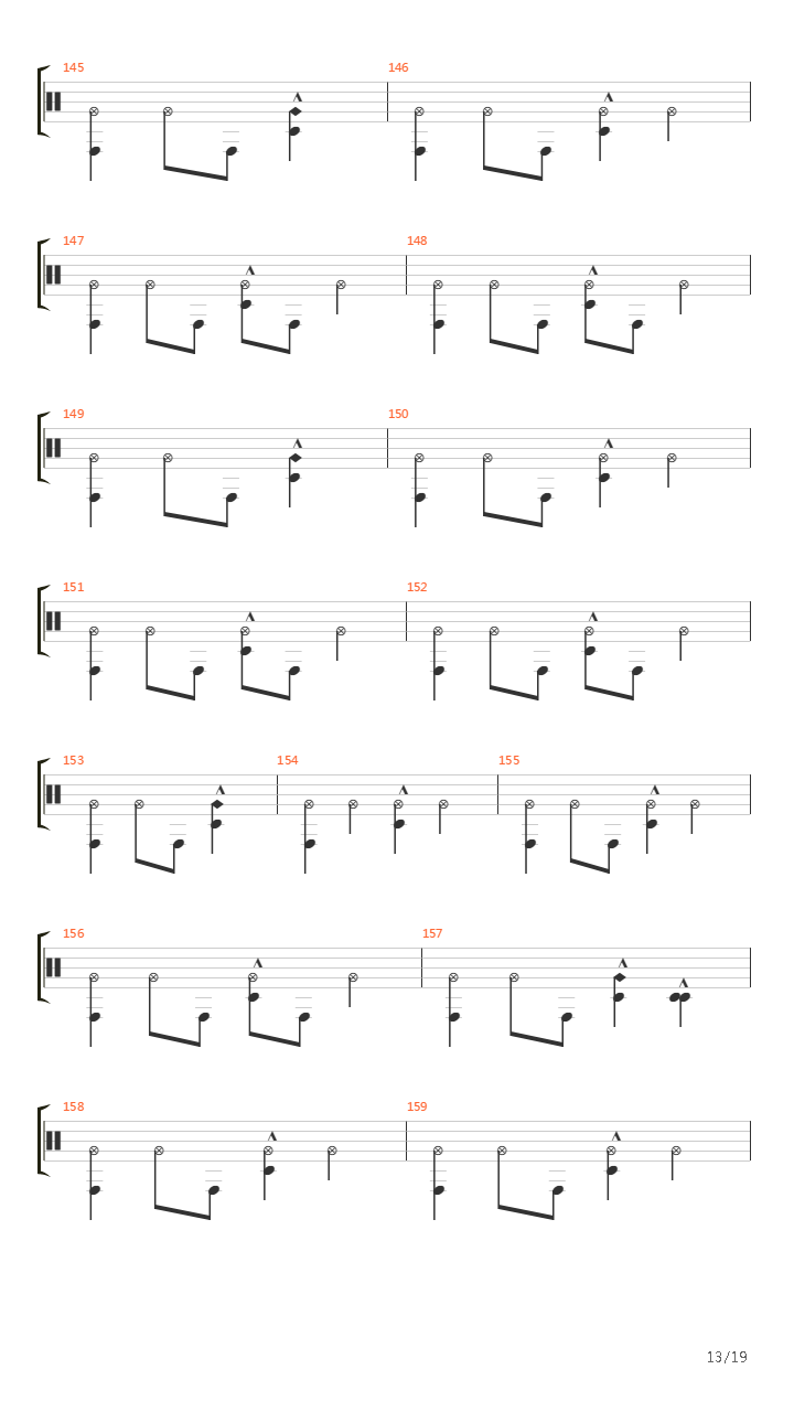 Fuel吉他谱