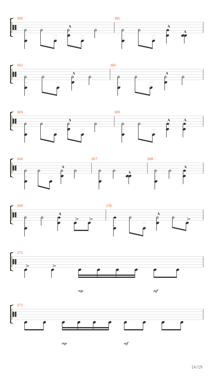 Fuel吉他谱