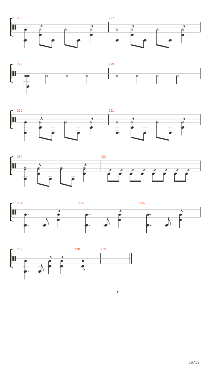 Fuel吉他谱