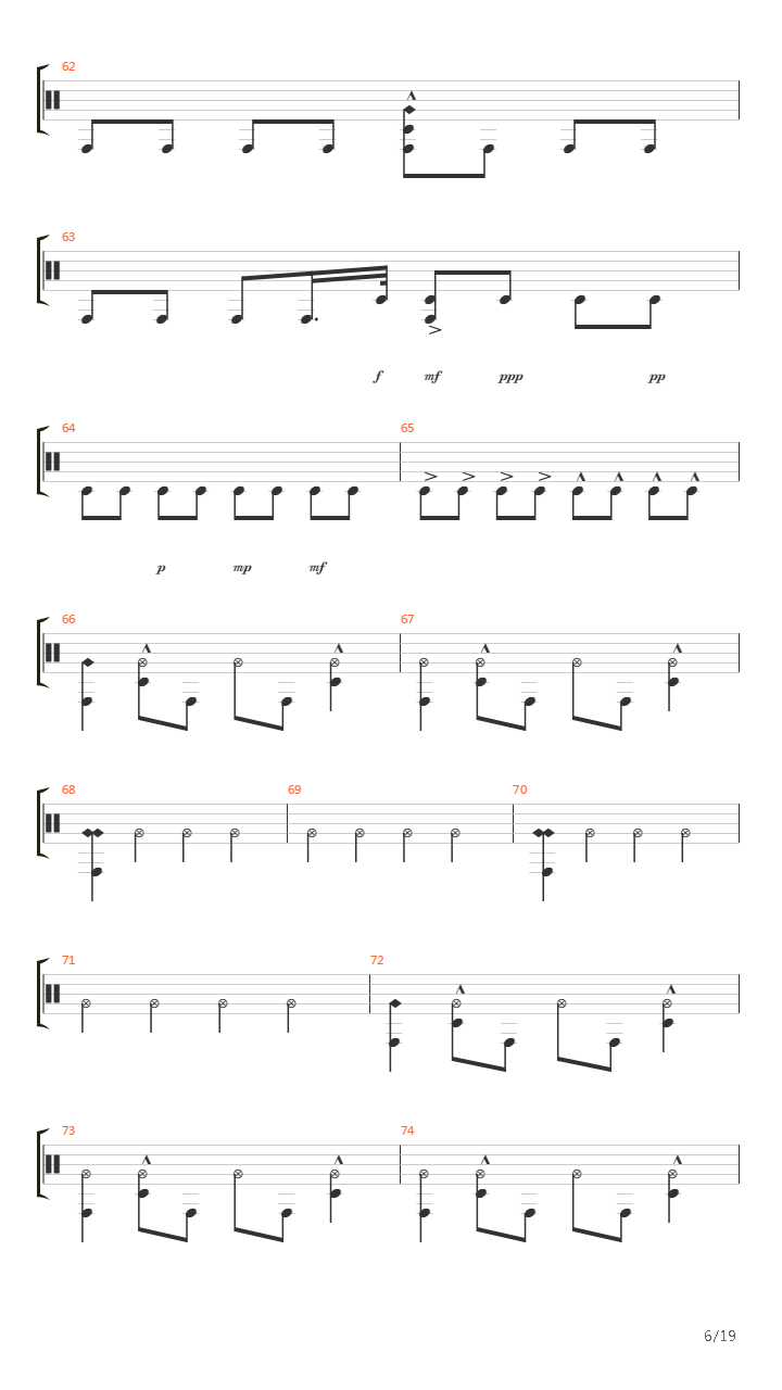 Fuel吉他谱