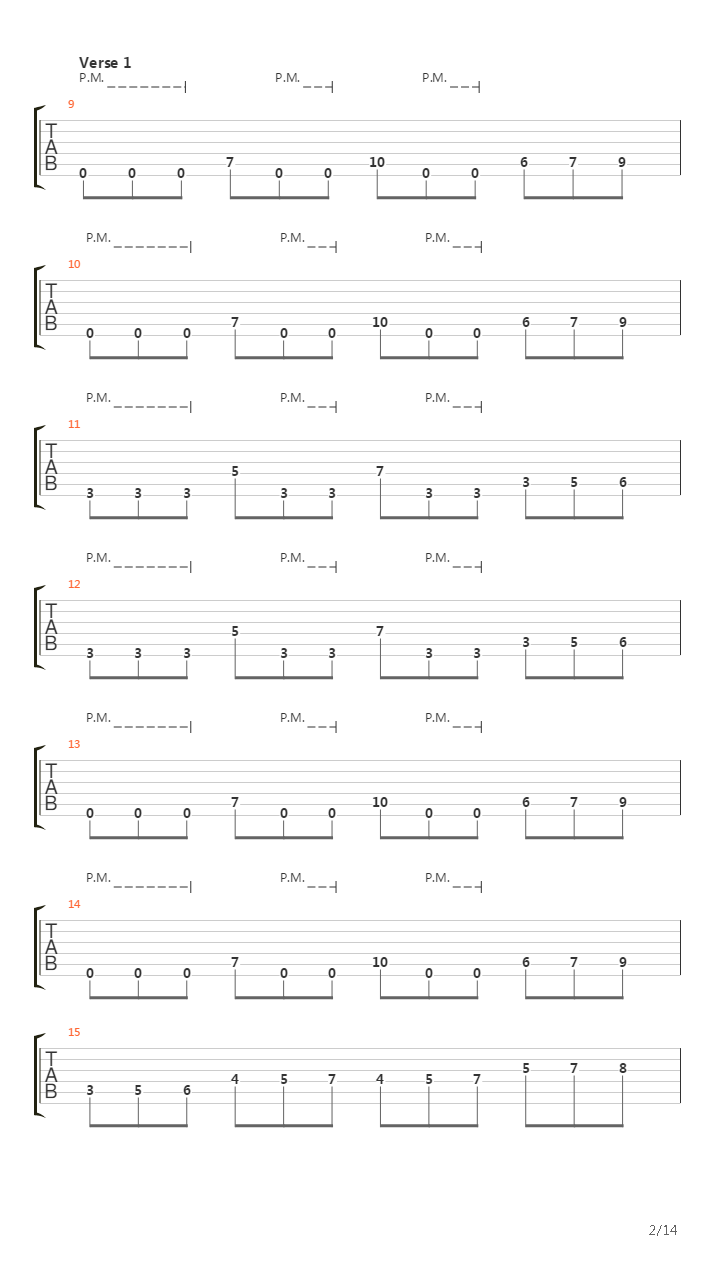 Into The Dark吉他谱