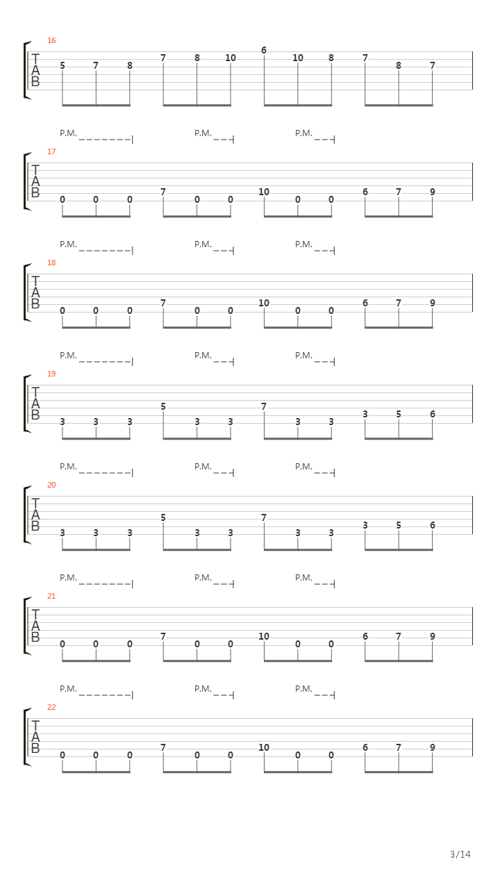 Into The Dark吉他谱