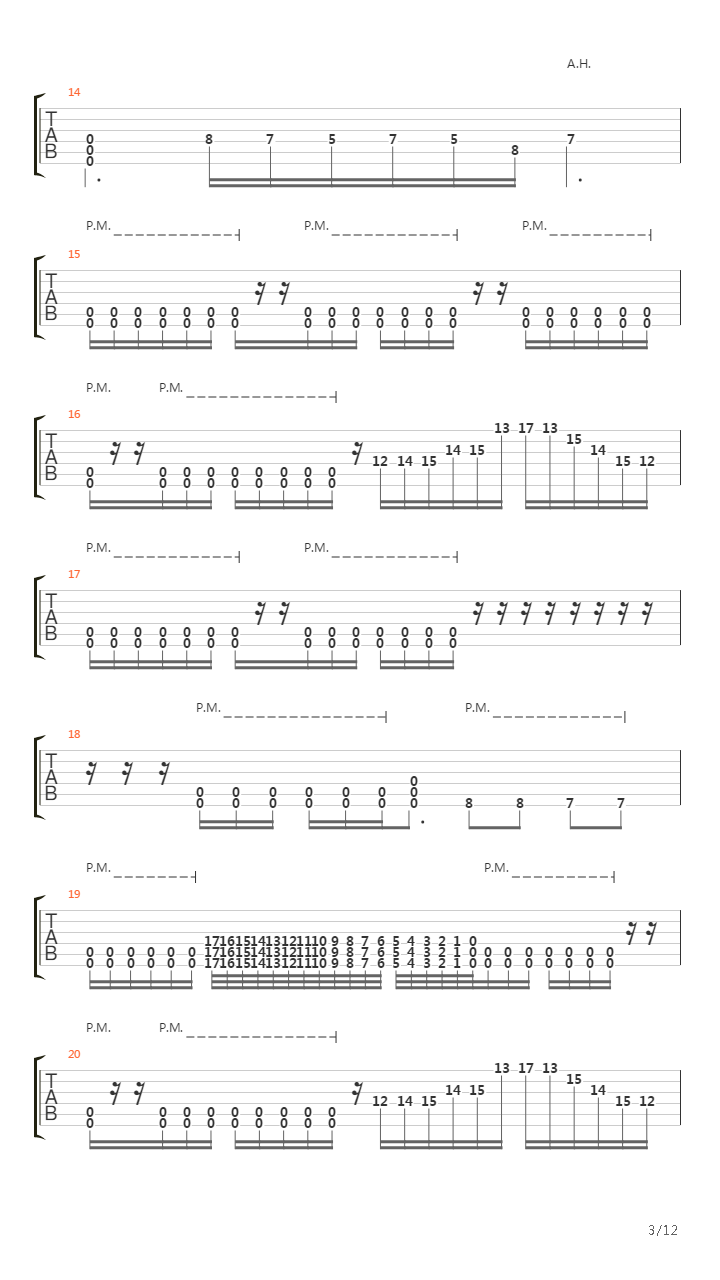 570吉他谱