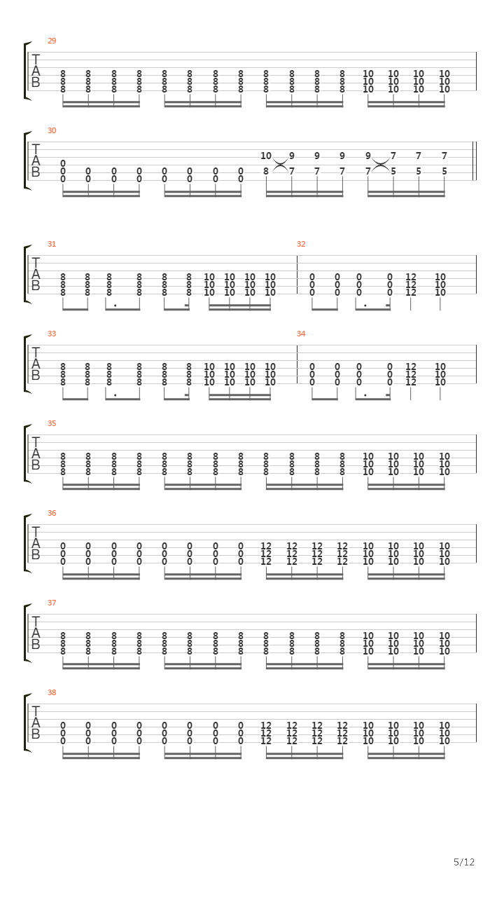 570吉他谱