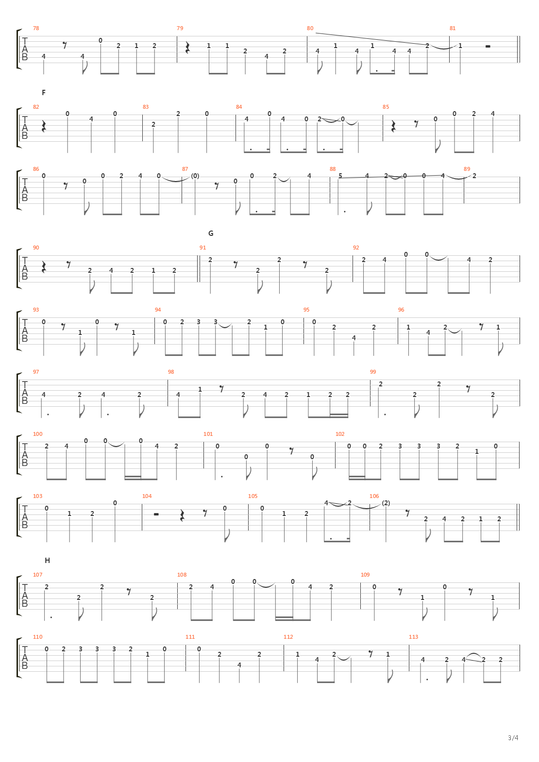 Tokyo吉他谱