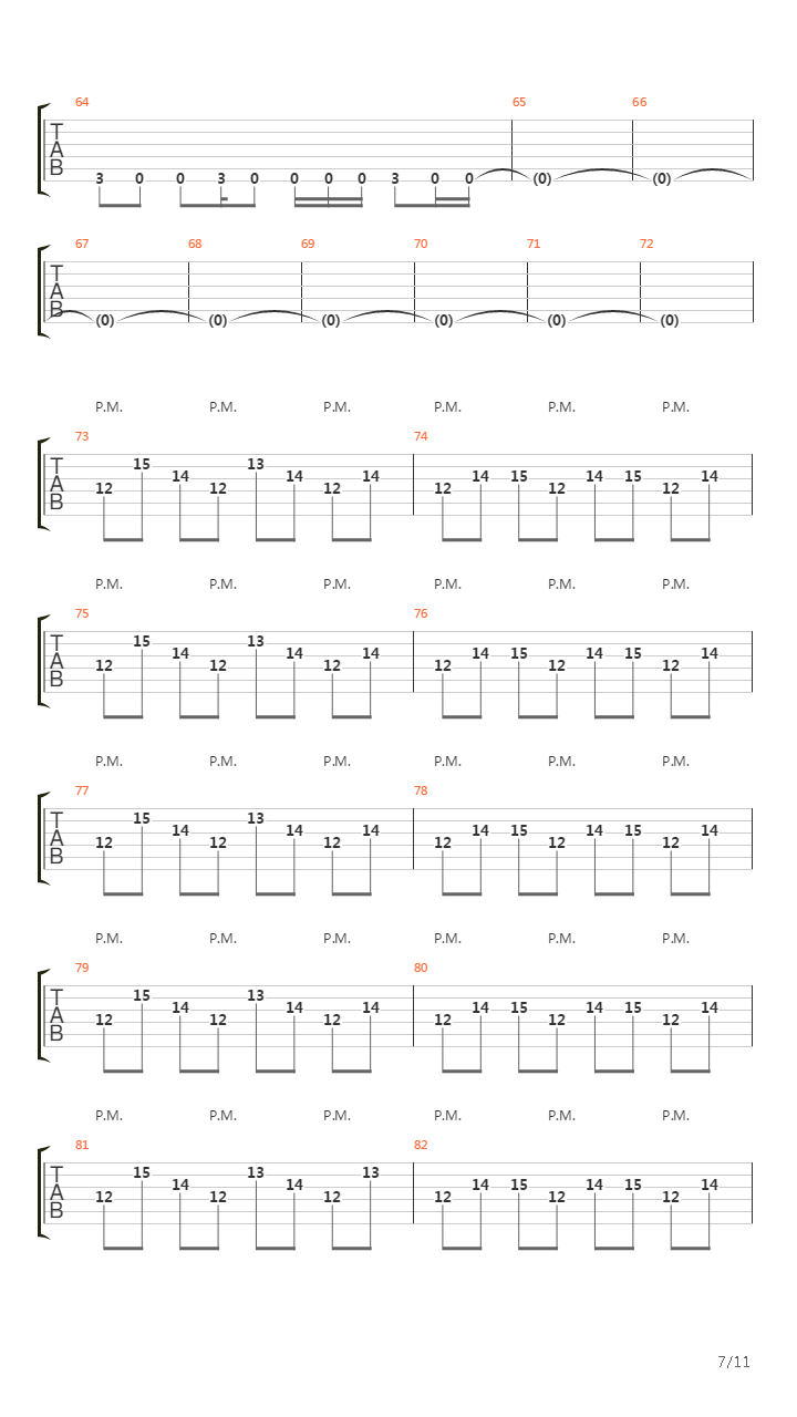 Run吉他谱