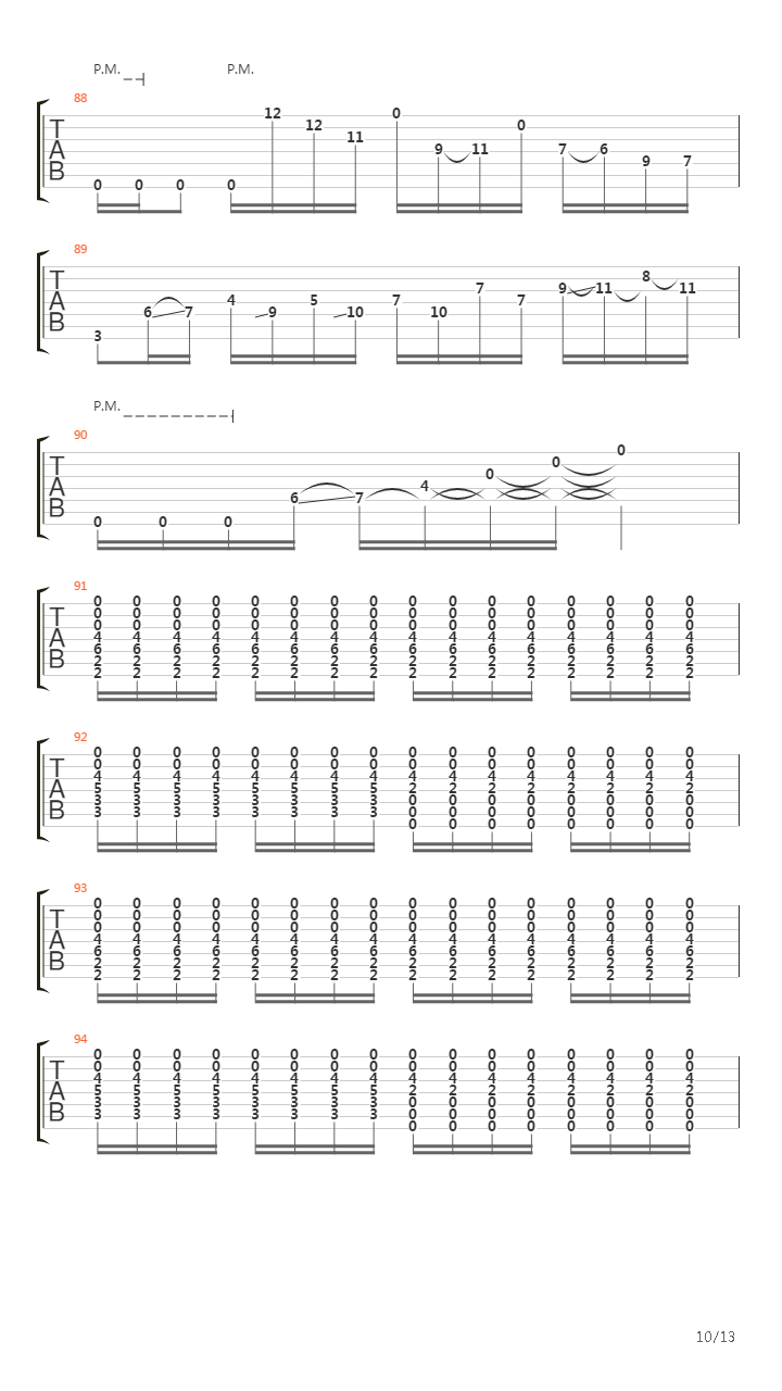 Under Different Welkins吉他谱