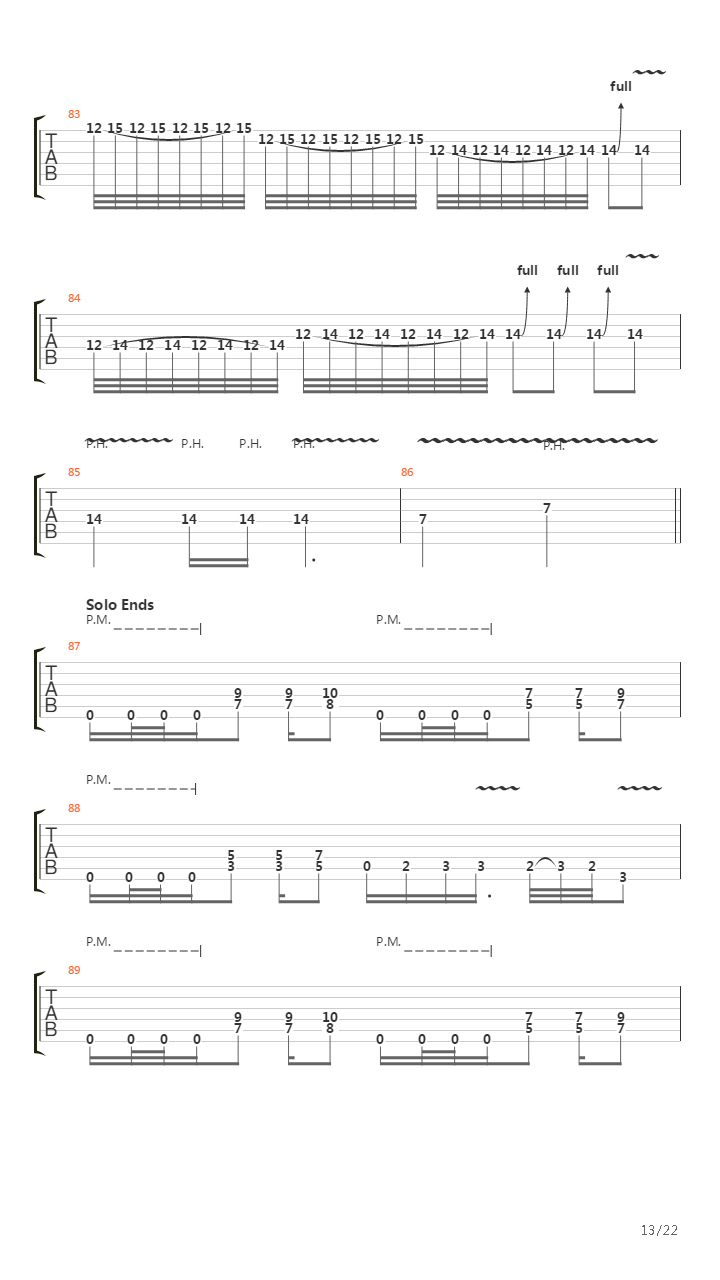 Contract In Blood吉他谱