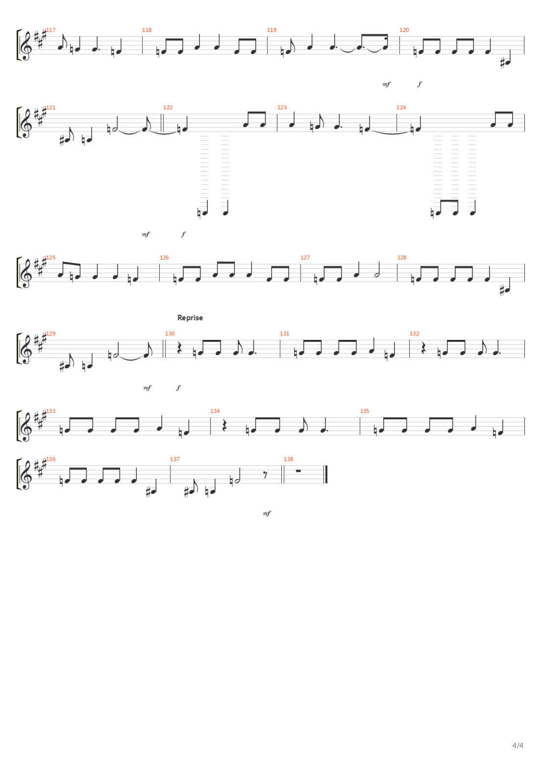 La Devotee吉他谱