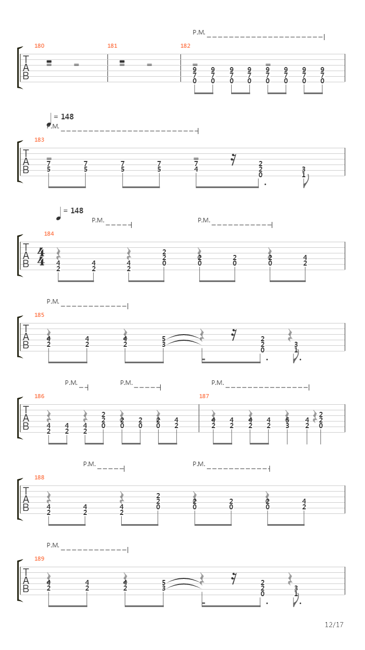 Cemetery Gates吉他谱