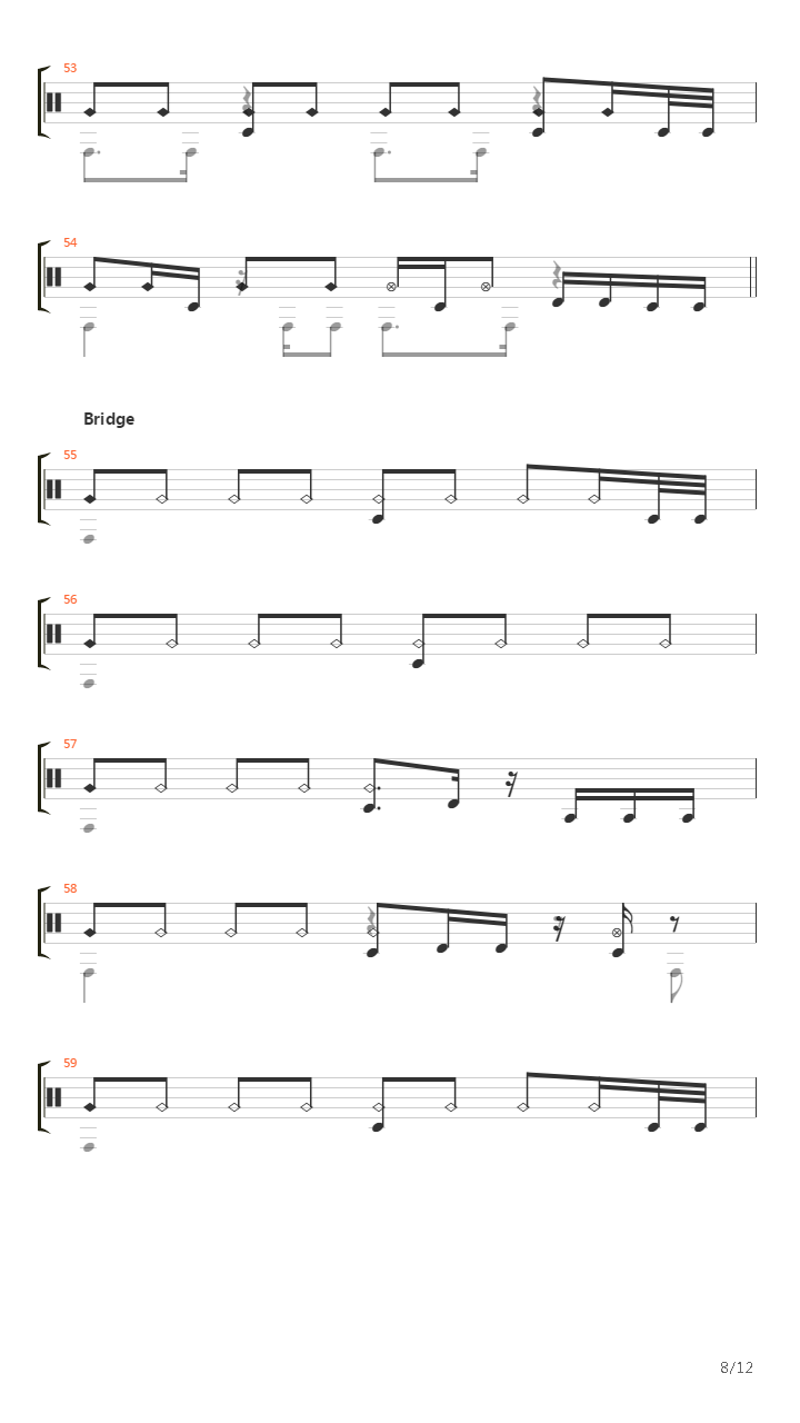 Decode吉他谱