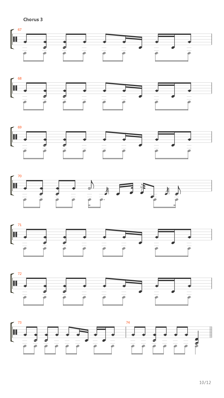 Decode吉他谱