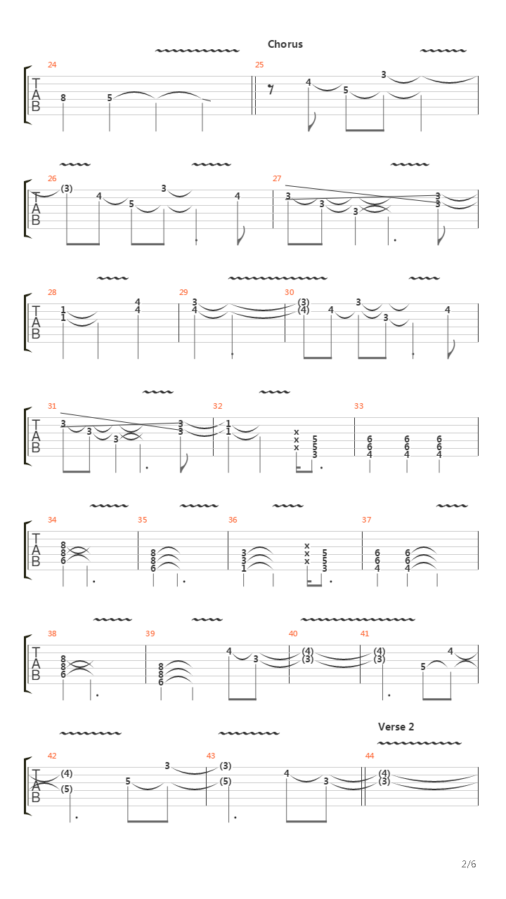 Sirens吉他谱