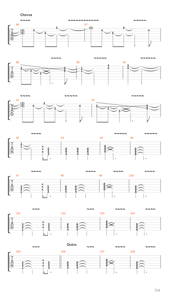 Sirens吉他谱