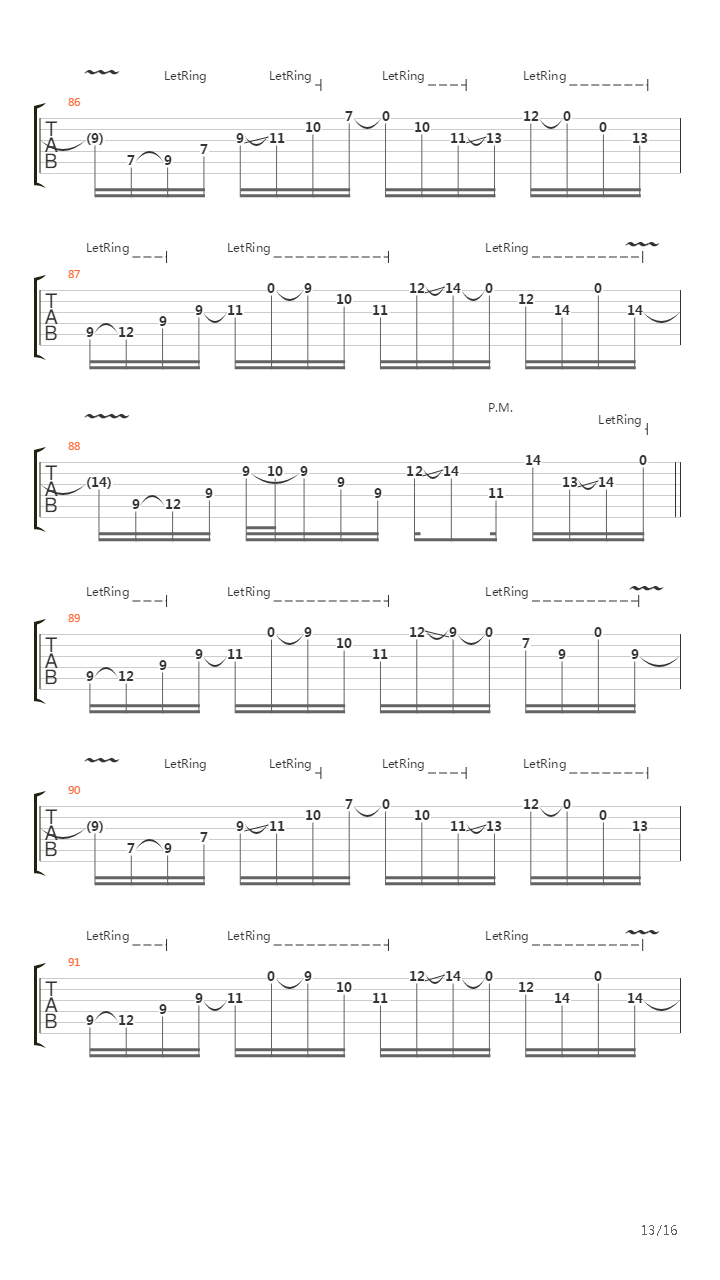 The Way The News Goes吉他谱