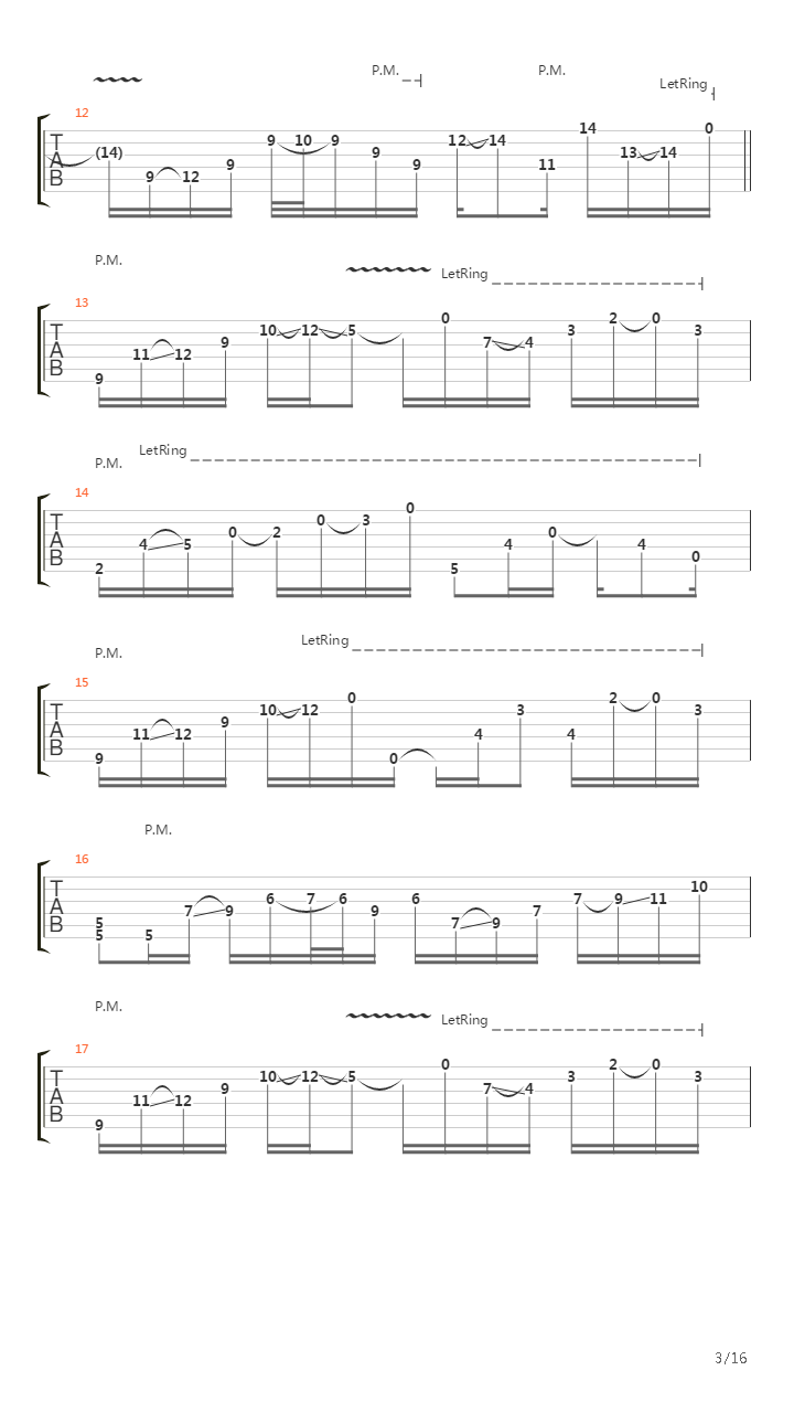 The Way The News Goes吉他谱