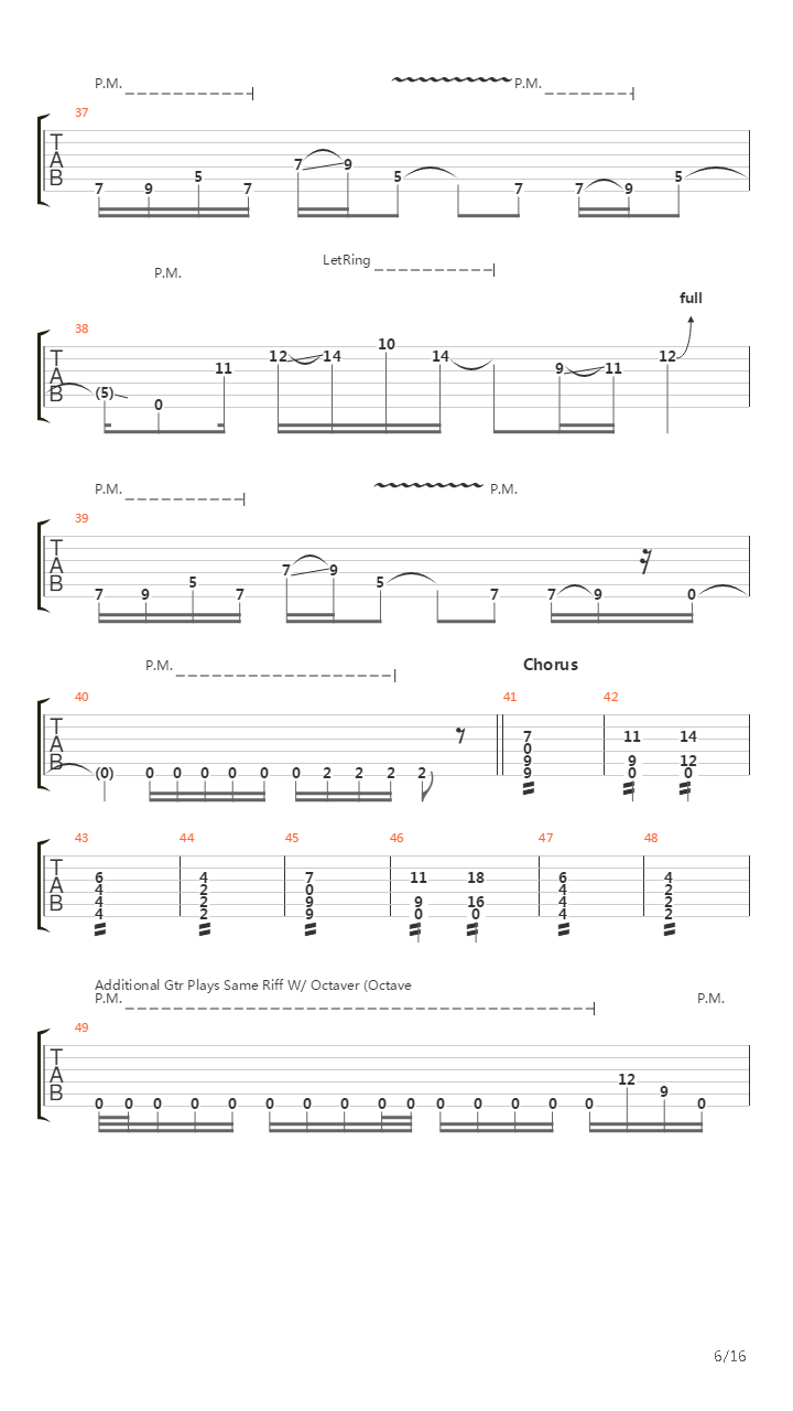 The Way The News Goes吉他谱