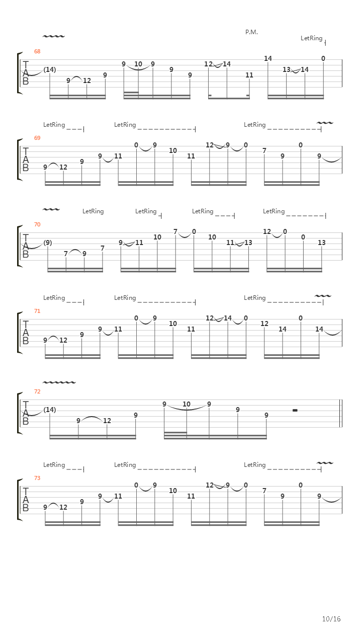 The Way The News Goes吉他谱