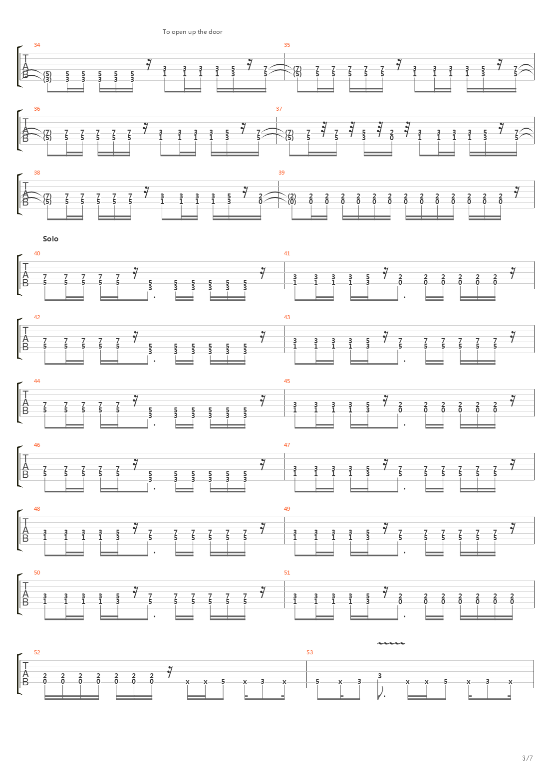 Captured City吉他谱